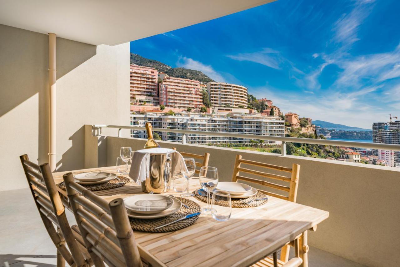 Terrasse Vue Mer, 5Mn Monaco, Parking - An Босолей Экстерьер фото