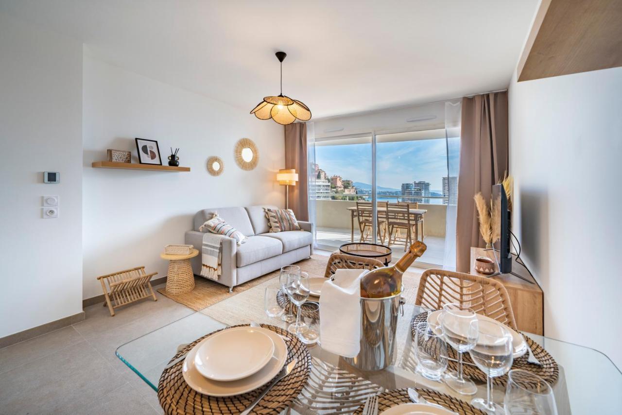Terrasse Vue Mer, 5Mn Monaco, Parking - An Босолей Экстерьер фото