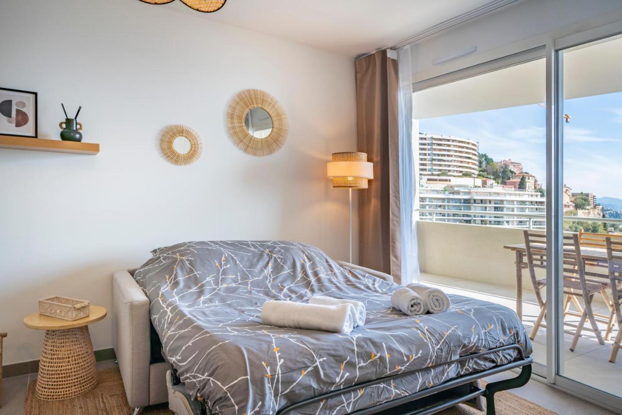 Terrasse Vue Mer, 5Mn Monaco, Parking - An Босолей Экстерьер фото
